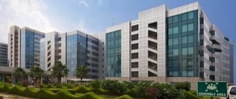 Candor TechSpace Park Advertising Agency, Standee Branding in IT Park Food Court, Office Lobby